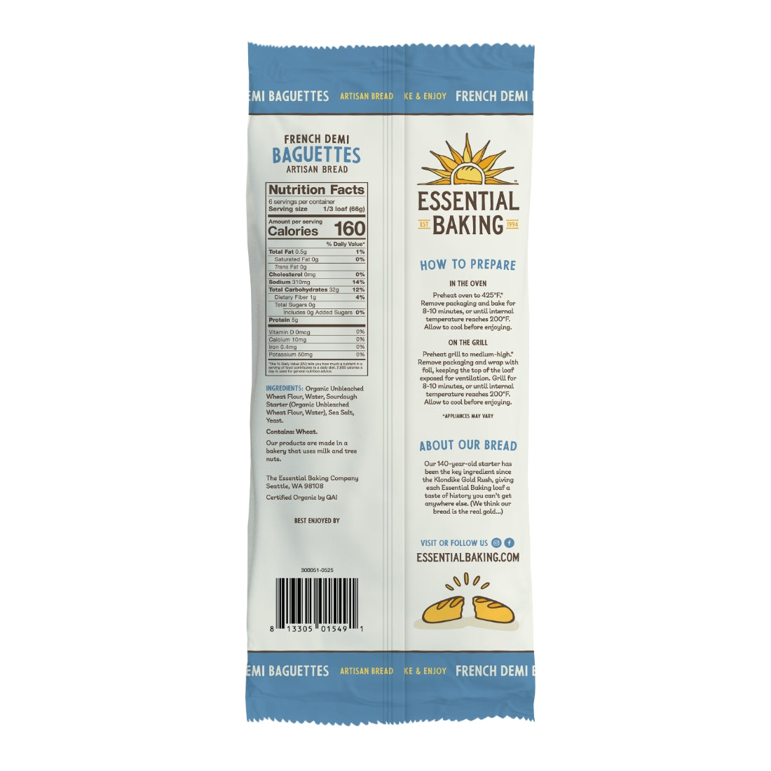 French Demi Baguettes