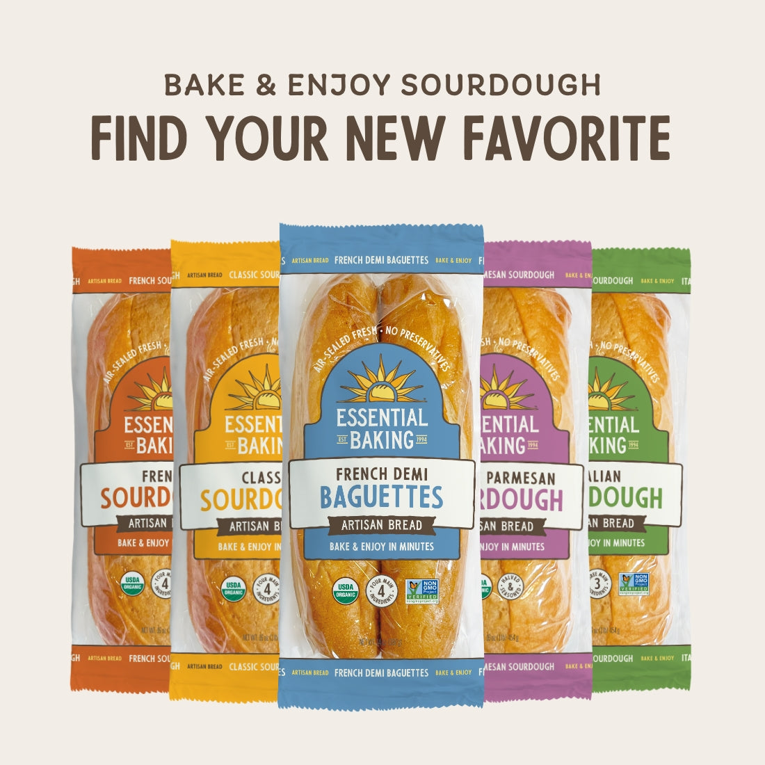 French Demi Baguettes