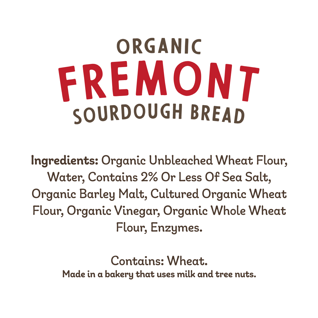 Fremont Sliced Bread