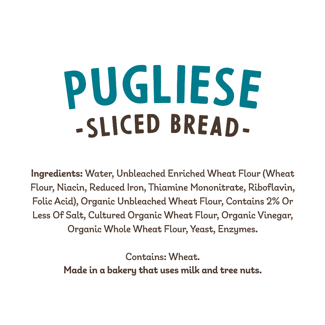 16oz Unsliced Pugliese 1/4