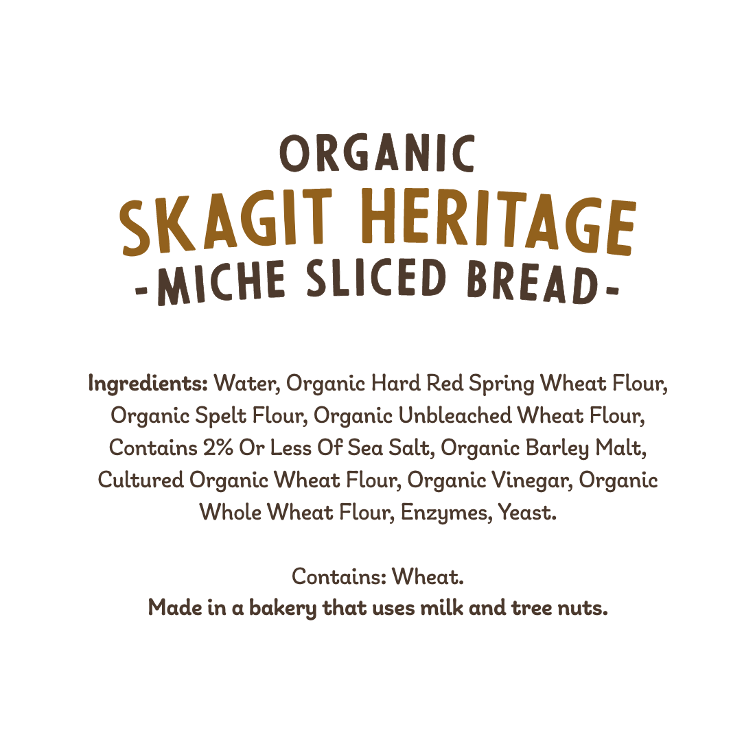 32oz Sliced Miche Skagit Valley