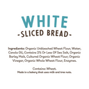 18oz Demi Sliced White Sandwich