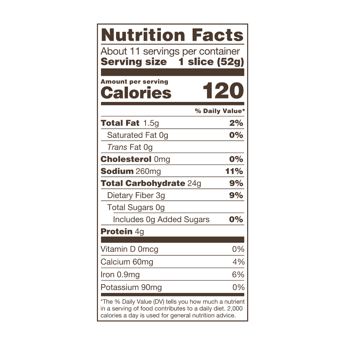 20oz Demi Sliced Whole Grain